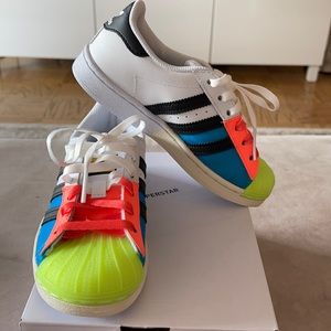 Adidas Superstar Kids Size 12.5: Brand New!